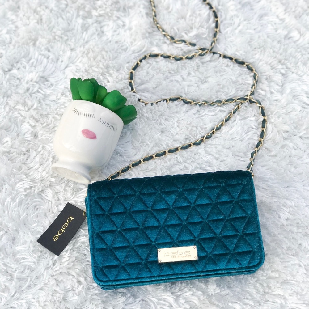 Blue bebe bag, purse